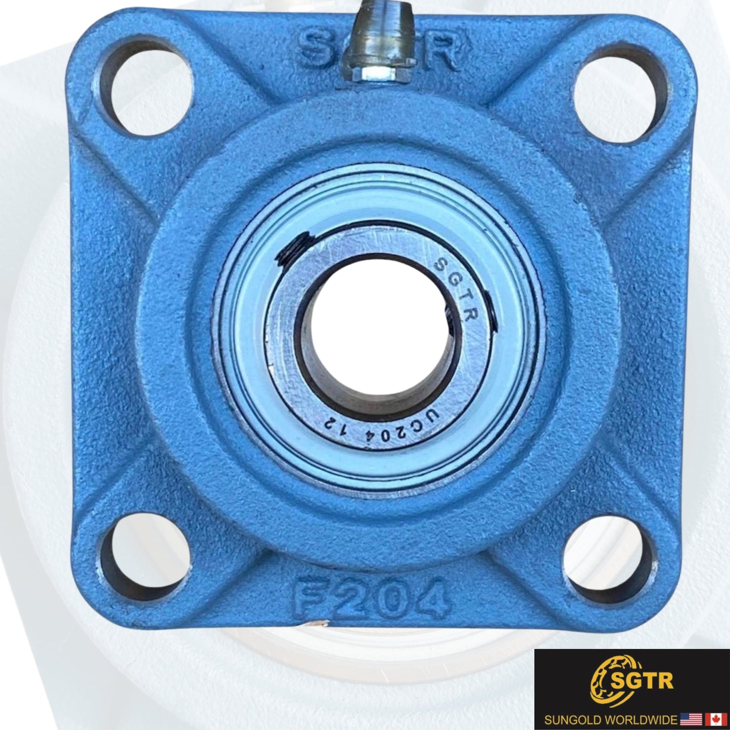 UCF204-12 4-Bolt Square Flange Bearing, 3/4" inch Bore