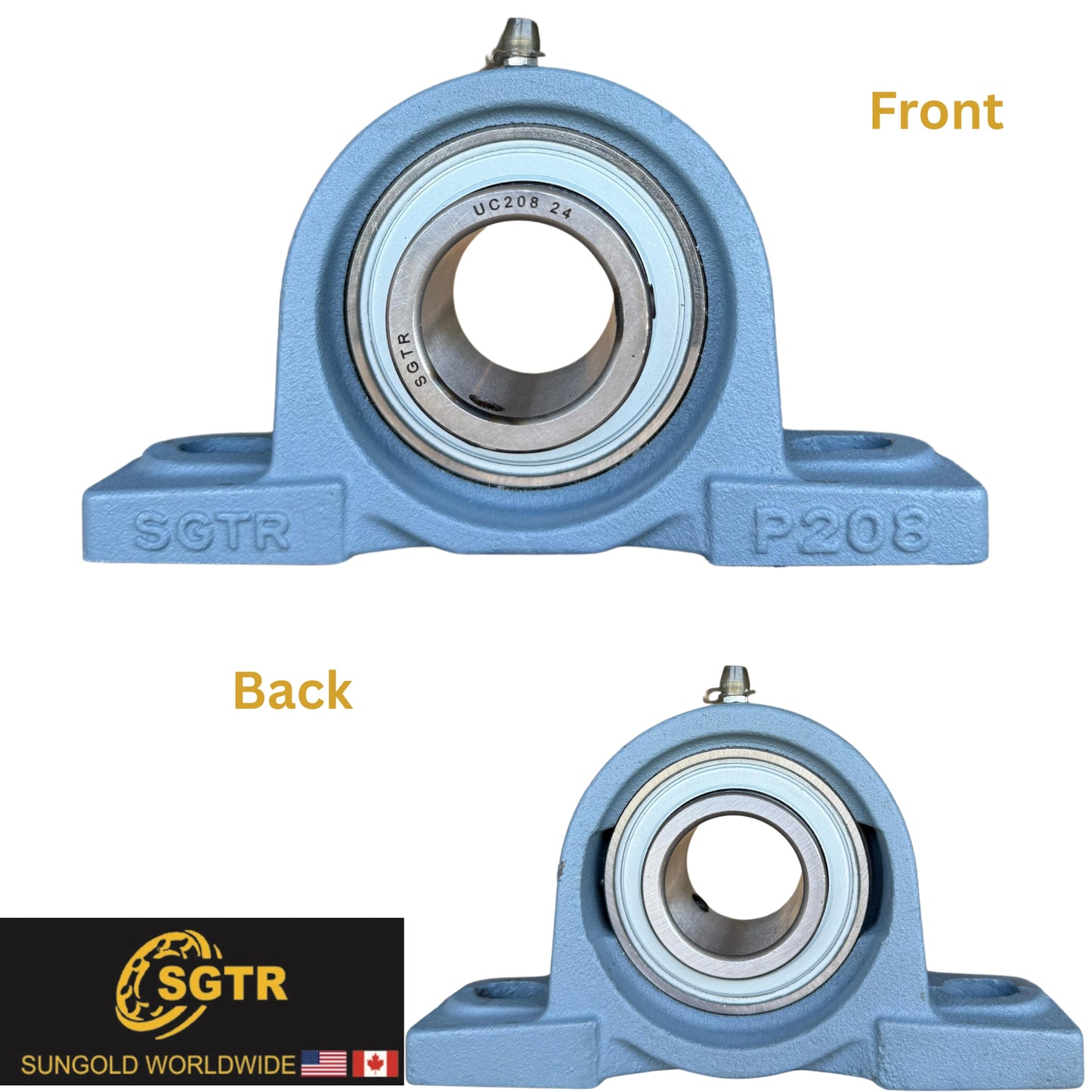 UCP208-24 Pillow Block Bearing 1-1/2" Bore