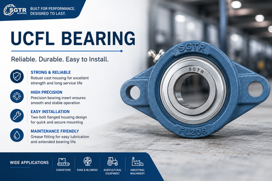 UCFL Bearings: Reliable, Durable & Easy-to-Install Flange Bearings for Industrial Applications