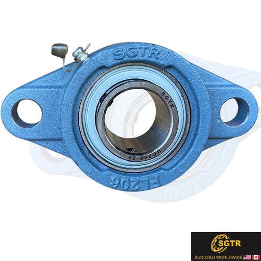 UCFL206-20 Pillow Block Flange Mounted Bearing 1-1/4" Inch Bore