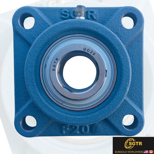 UCF204-12 Pillow Block Square Flange Mounted Bearing 3/4" Bore
