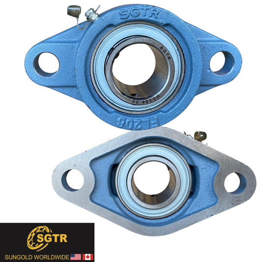 UCFL206-20 Pillow Block Flange Mounted Bearing 1-1/4" Inch Bore