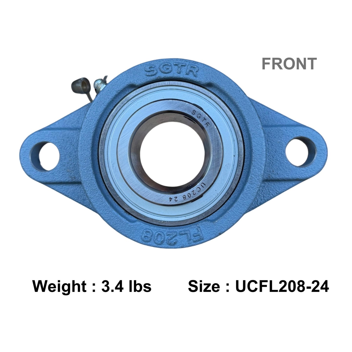 UCFL208-24 Two-Bolt Flange Bearing – 1-1/2" inch Bore
