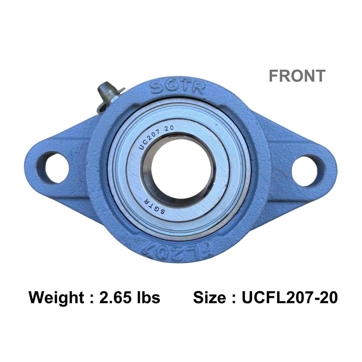 UCFL207-20 Two-Bolt Flange Bearing 1-1/4" Inch Bore