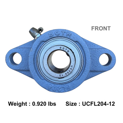 UCFL204-12 Two-Bolt Flange Bearing 3/4" Inch Bore