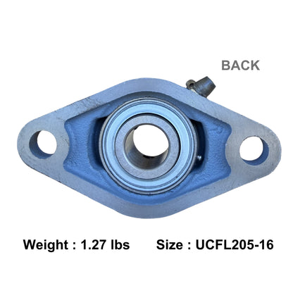 UCFL205-16 Two-Bolt Flange Bearing 1" Inch Bore