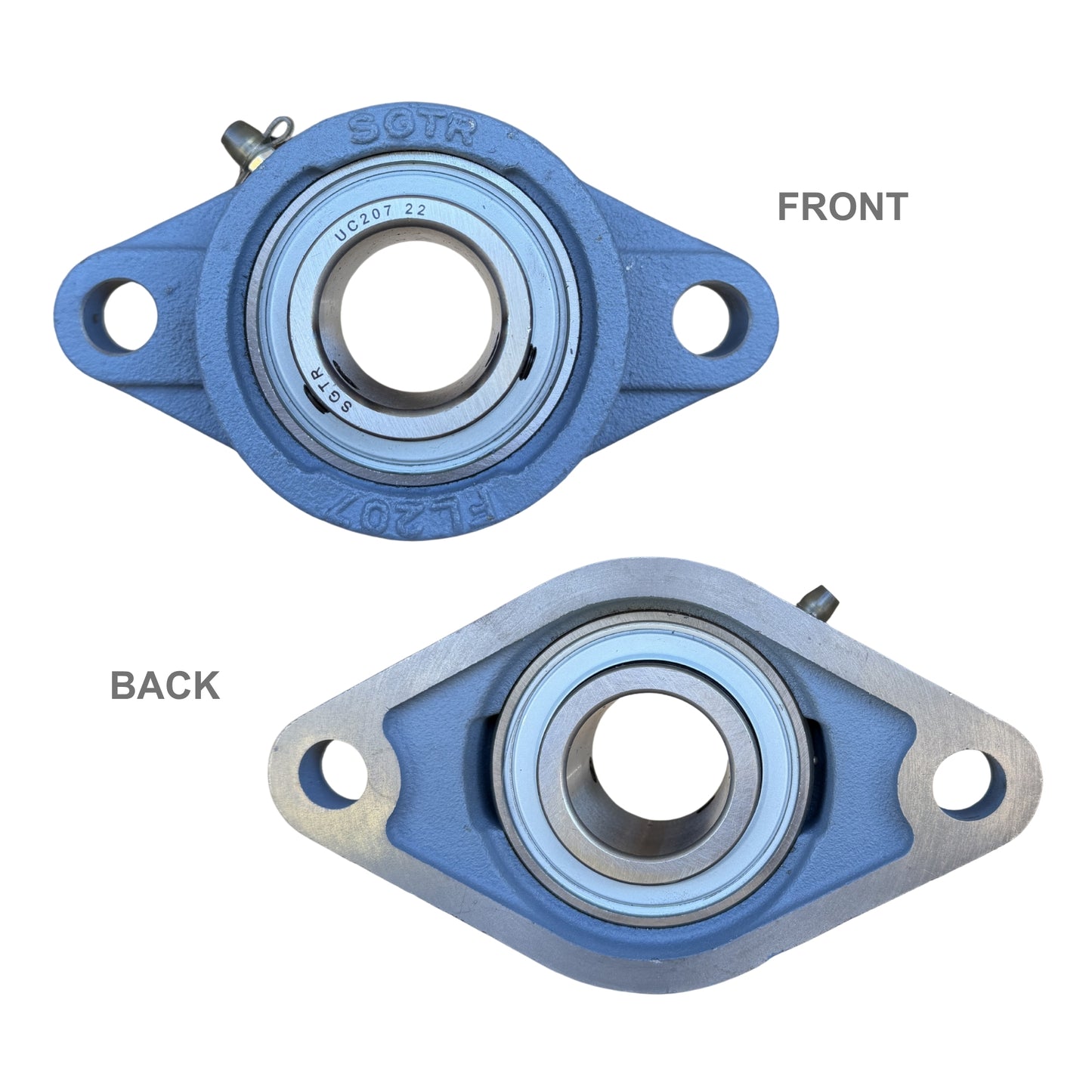 UCFL207-22 Two-Bolt Flange Bearing 1-3/8" Inch Bore