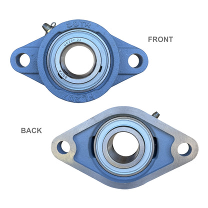 UCFL207-22 Two-Bolt Flange Bearing 1-3/8" Inch Bore