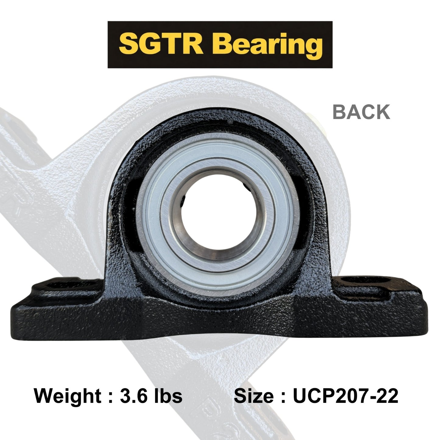 UCP207-22 Pillow Block Bearing 1-3/8" inch Bore