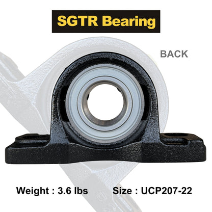 UCP207-22 Pillow Block Bearing 1-3/8" inch Bore