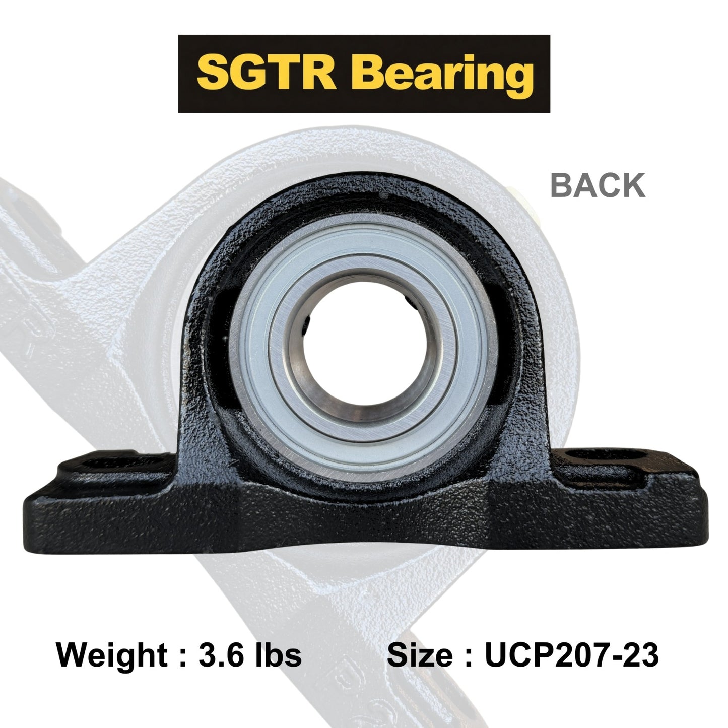 UCP207-23 Pillow Block Bearing 1-7/16" inch Bore