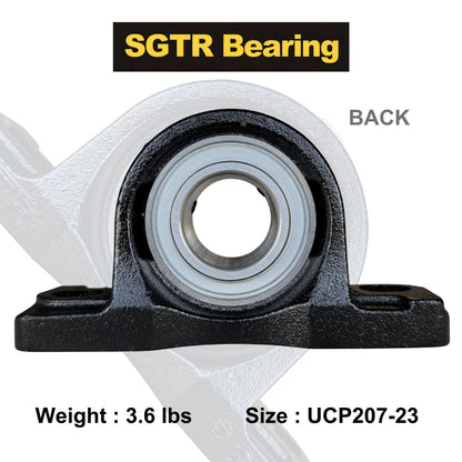 UCP207-23 Pillow Block Bearing 1-7/16" inch Bore