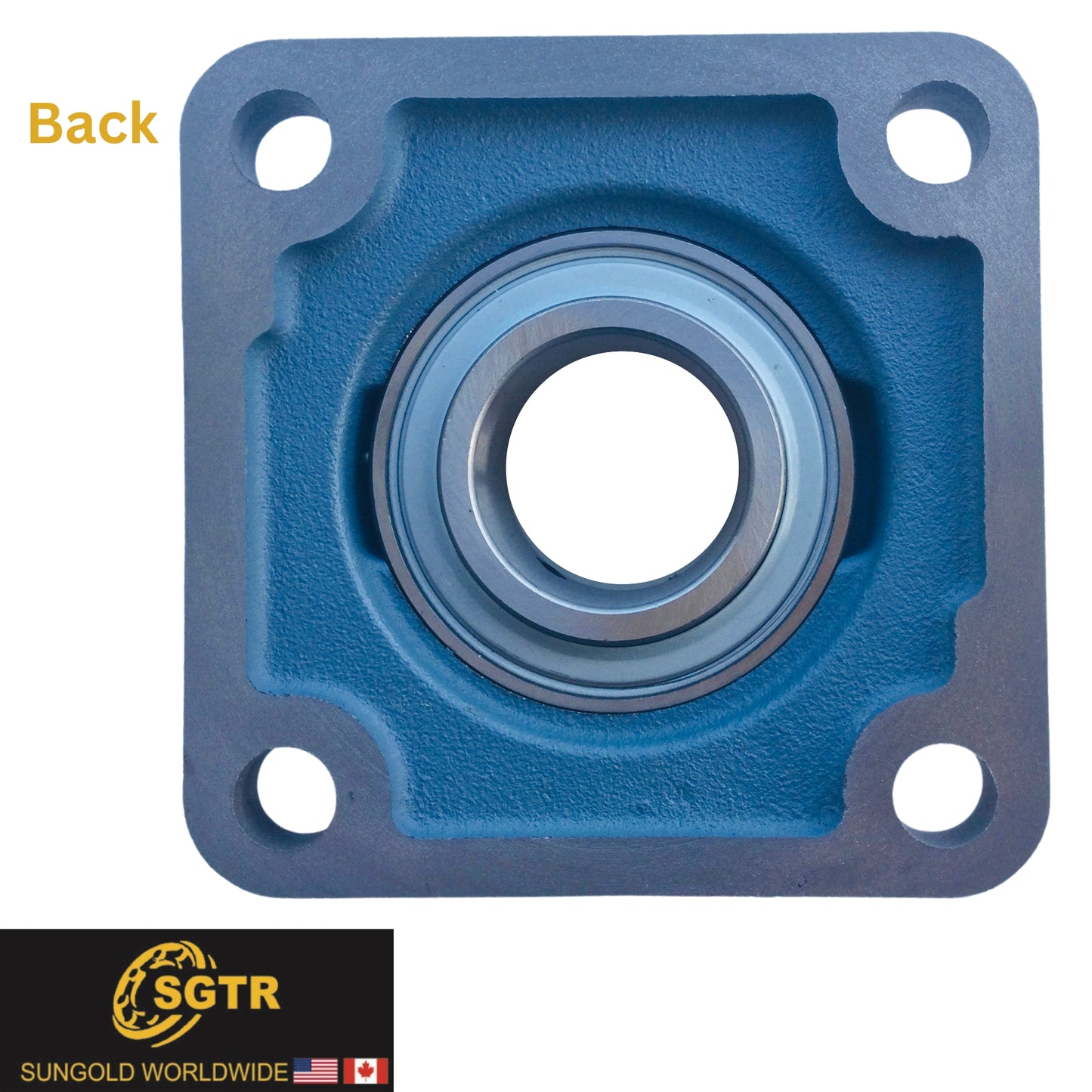 UCF208-24 4-Bolt Square Flange Bearing, 1-1/2" inch Bore