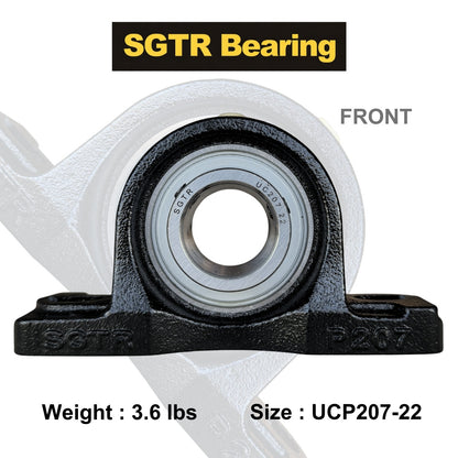 UCP207-22 Pillow Block Bearing 1-3/8" inch Bore
