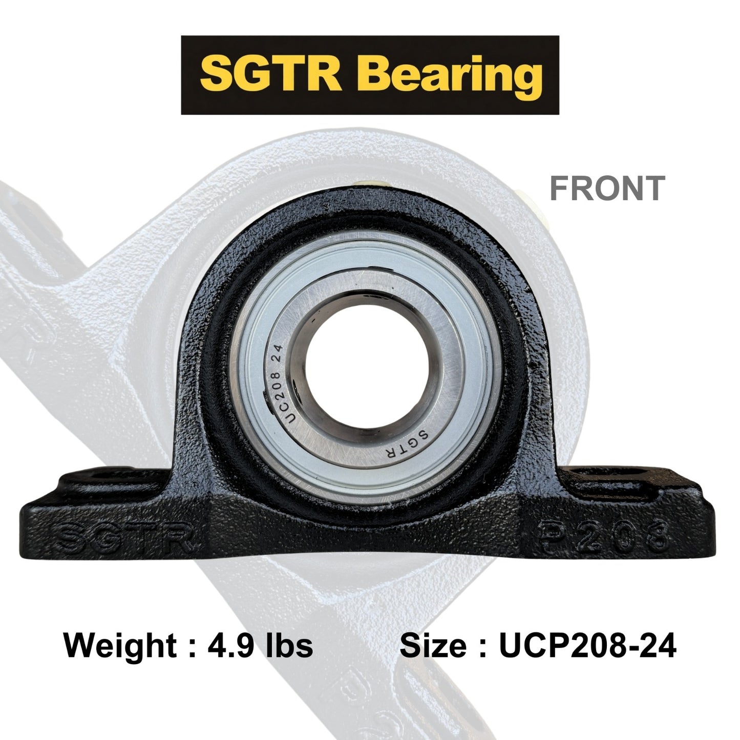 UCP208-24 Pillow Block Bearing 1-1/2" inch Bore