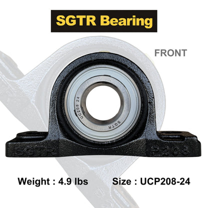UCP208-24 Pillow Block Bearing 1-1/2" inch Bore