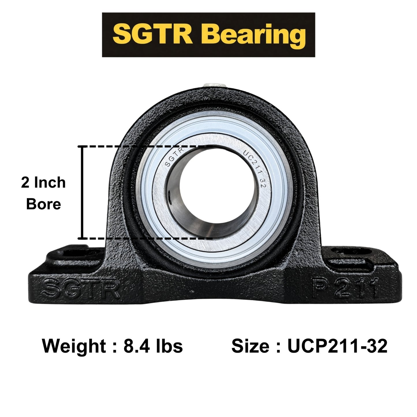 UCP211-32 Pillow Block Bearing 2" inch Bore